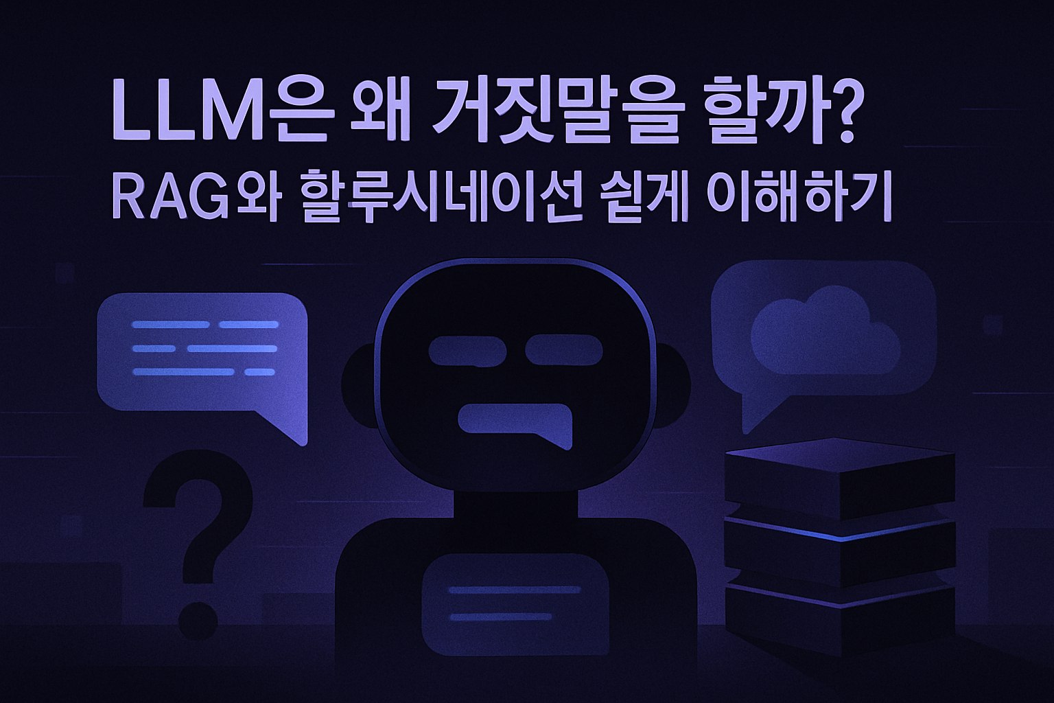 LLM은 왜 거짓말을 할까? RAG와 할루시네이션 쉽게 이해하기